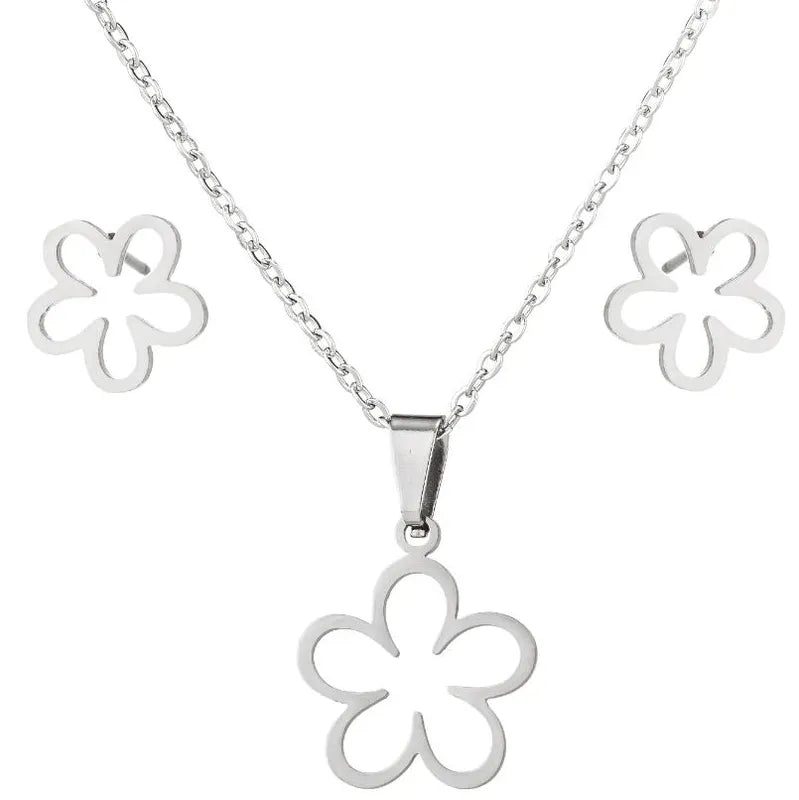Stainless Steel Flower set