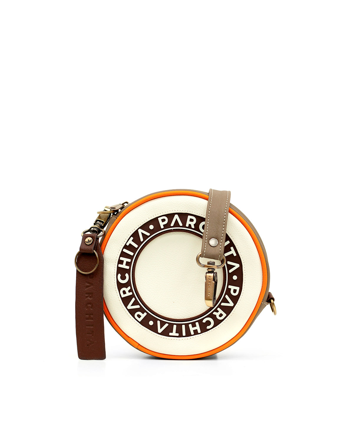 Bandolera Disco Taupe Roller Trip