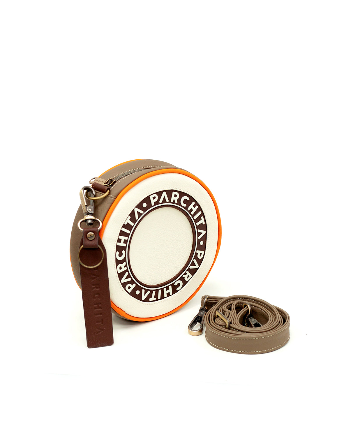 Bandolera Disco Taupe Roller Trip