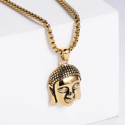Buddha Men's Pendant Necklace