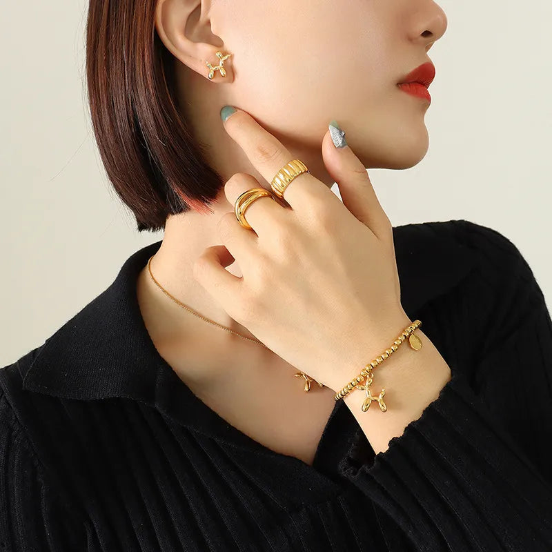 Stainless Steel Dog Bracelet