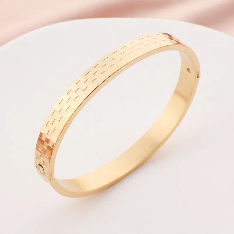 Stainless Steel Bangle Unisex