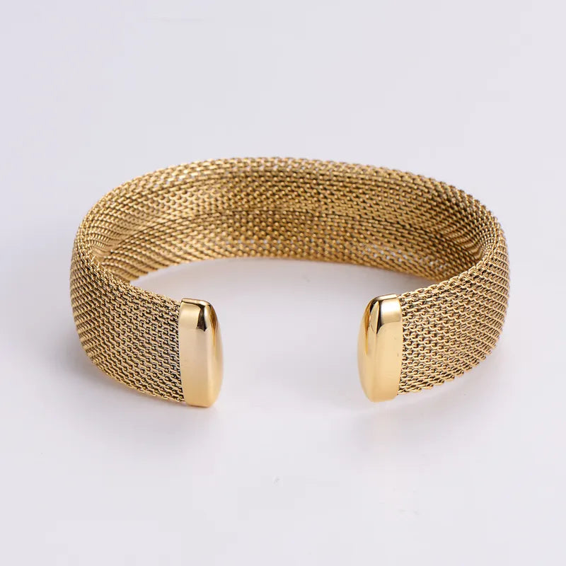 Stainless Steel Mesh Bangle