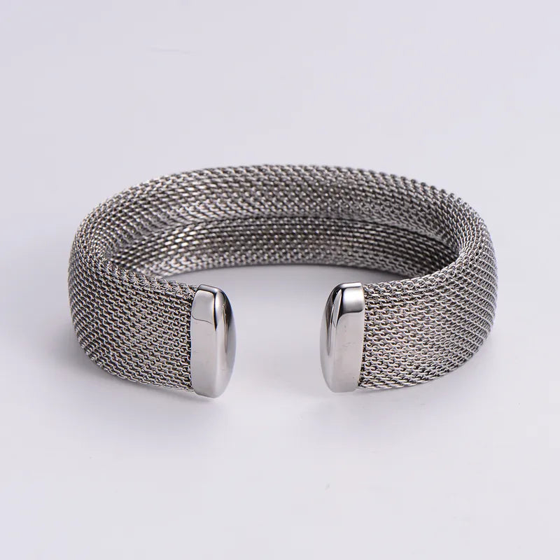 Stainless Steel Mesh Bangle