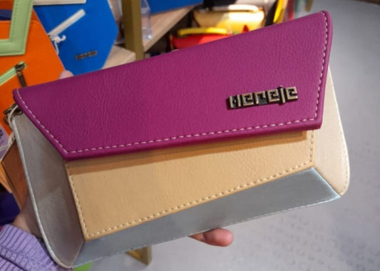 Naomi Purple & Beige