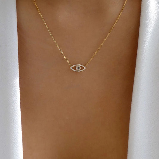 Fashion Simple Eye Pendant Necklace For Women