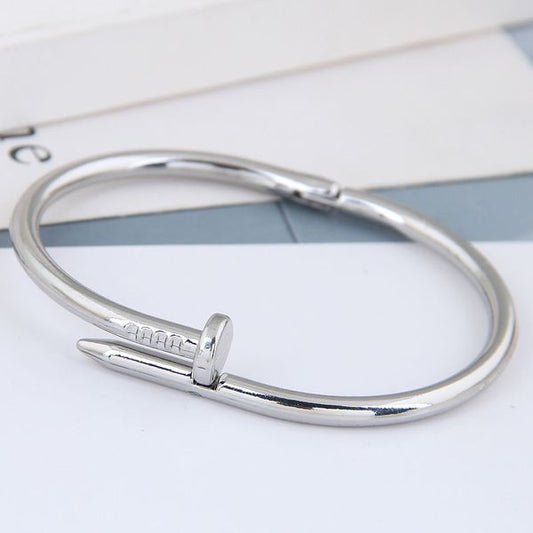 Stainless Steel Simple Rivet Nail Personality Bracelet